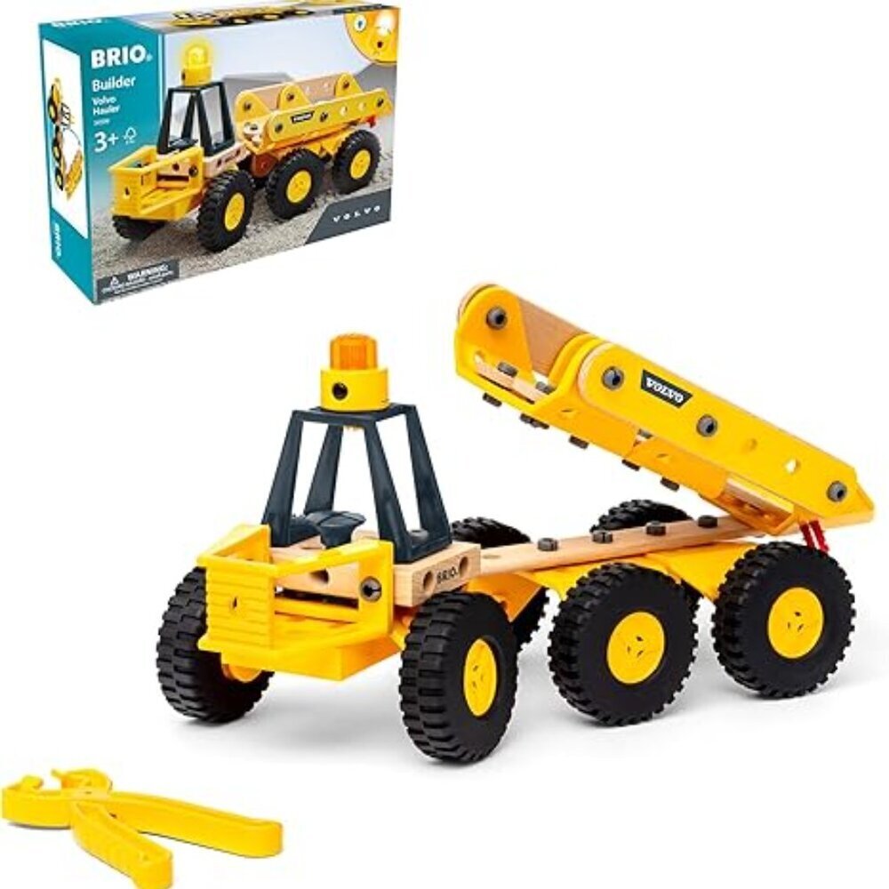 BRIO Builder Volvo Hauler – Educational Toy Truck Ages 3+ (NIB)